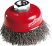Щётка №153 0112514430 d-125 M14 чашеобразная, гофрир.,нерж.