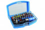 Набор бит с битодержателем 1/4″, SL, PH, PZ, HEX, TORX, TORX c отверстием, 32 шт.