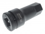 Головка торцевая 3/4" HEX H30 ударная L=100мм JTC