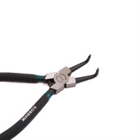 PC07SZ Щипцы для стопорных колец ROSSVIK 7" сжим загнутый