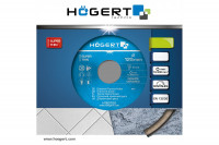 Диск отрезной алмазный, сплошная кромка 125 х 1,6 х 22,2 мм