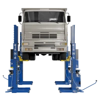 Электрогидравлический подкатной подъёмник ПГП-30000 Синий RAL5017