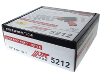 Гайковерт пневматический 1/2'' 1356Нм 7200об/мин. 230л/мин. 90-120PSI ударный усиленный JTC