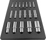 Ombra OMT18STE Набор головок торцевых глубоких 1/2" DR 8-32 мм в EVA ложементе 280х375 мм, 18 предметов