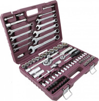 Thorvik TS082 Набор инструмента универсальный 1/4", 1/2"DR, 82 предмета