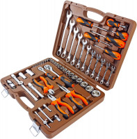 Ombra OMT55S Набор инструмента универсальный 1/4", 1/2"DR, 55 предметов