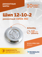 Шип ремонтный ROSSVIK 12-10-2 серия PRO (пакет 100шт)