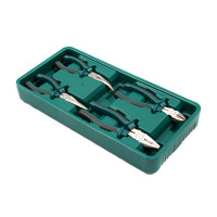 LST004 Набор инструмента ROSSVIK (шарнирно-губцевый), ложемент, 4 предмета