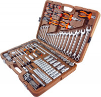 Ombra OMT141S Набор инструмента универсальный 1/4", 3/8" и 1/2"DR, 141 предмет