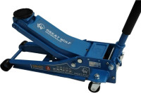 Подкатной домкрат 3т GW-031 Great Wolf низкопрофильный гидравлический, 78-505мм