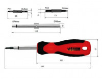 313DC-B  Отвертка 6 в 1 в блистере