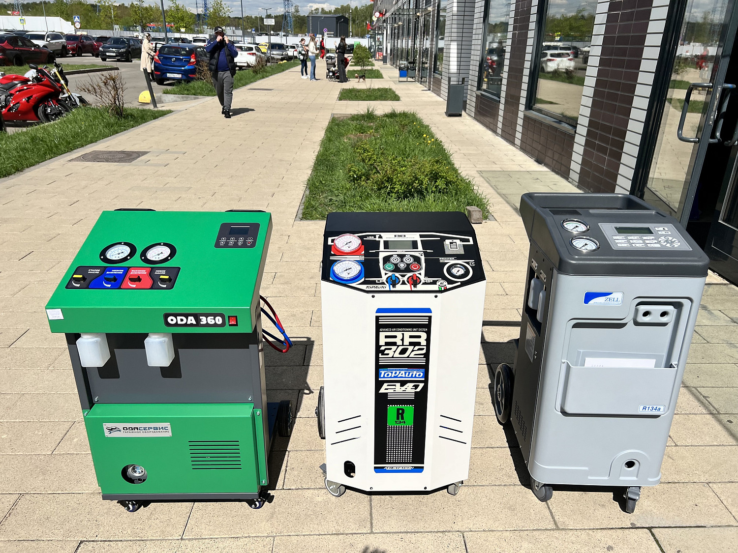 Полуавтоматическая станция для заправки кондиционеров ОДА Сервис ODA-360