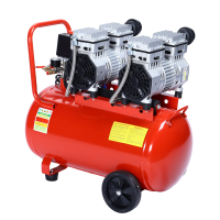 Компрессор пневматический 220В 1.5кВт 8атм.140л/мин. ресивер-50л поршневой безмасляный GTE