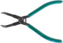 Jonnesway P9508C Щипцы загнутые 90° для стопорных колец удлиненные с ПВХ рукоятками, сжим, 215 мм, 10-32 мм