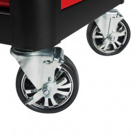 Тележка инструментальная 7 секций красная JTC