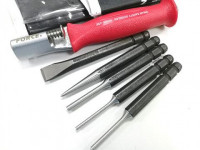 Скарпель со сменными насадками