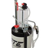 Установка для замены масла 90л с поворотным поддоном 15л и колбой GTE