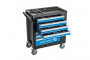 Тележка инструментальная 7 ящиков, боковое отделение, 544 инструмента