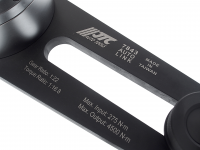 JTC-7843 - Мультипликатор 1/2"F x 1-1/2"M для усиления крутящего момента до 4500Нм JTC - Технические характеристики:
Привод входного усилия — посадочное отверстие 1/2" Dr.;
Привод выходного усилия — квадрат 1 1/2";
Макс. прилагаемое усилие на входе, 