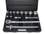 6141B 3/4 Набор инструментов 14пр. 22-50мм 12-гран.в пласт.кейсе
