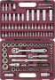 Thorvik UTS0108 Набор инструмента универсальный 1/4", 1/2"DR, 108 предметов
