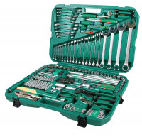 Jonnesway S04H524179S Набор инструмента универсальный 1/4", 1/2"DR, 179 предметов