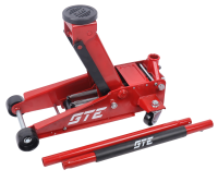 Домкрат подкатной 3т 130-460мм двухпоршневой GTE Домкрат подкатной 3т 130-460мм двухпоршневой GTE