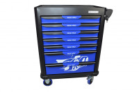 Инструментальная тележка с инструментом GW-7ST1 Blue (Great Wolf, 249поз), 7 ящиков, увеличенные колеса с тормозом, ЦЗ Инструментальная тележка с инструментом GW-7ST1 Blue (Great Wolf, 249поз), 7 ящиков, увеличенные колеса с тормозом, ЦЗ