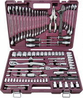 Thorvik TS101 Набор инструмента универсальный 1/4", 1/2"DR, 101 предмет