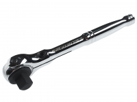 Ключ трещотка 3/8" 72 зуба 146мм шарнирный металлическая рукоятка JTC