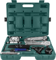 Jonnesway AE310002 Универсальный гидравлический съемник, max усилие 10т., 25 предметов