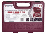 Thorvik UTS0094 Набор инструмента универсальный 1/4", 1/2"DR, 94 предмета
