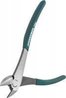 Jonnesway P098A Бокорезы с увеличенными рычагами и ПВХ рукоятками, 200 мм