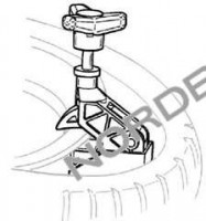 Фиксатор борта шины ручной