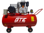 Компрессор пневматический 220В 4.0кВт 8атм. 500л/мин. ресивер-200л поршн. ремен. одноступенчатый GTE