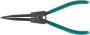 Jonnesway P9508B Щипцы прямые для стопорных колец удлиненные с ПВХ рукоятками, разжим, 215 мм, 10-32 мм