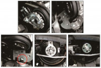 Набор инструментов для установки и регулировки фаз ГРМ (VOLVO B4204 8-ми ст. КПП) JTC