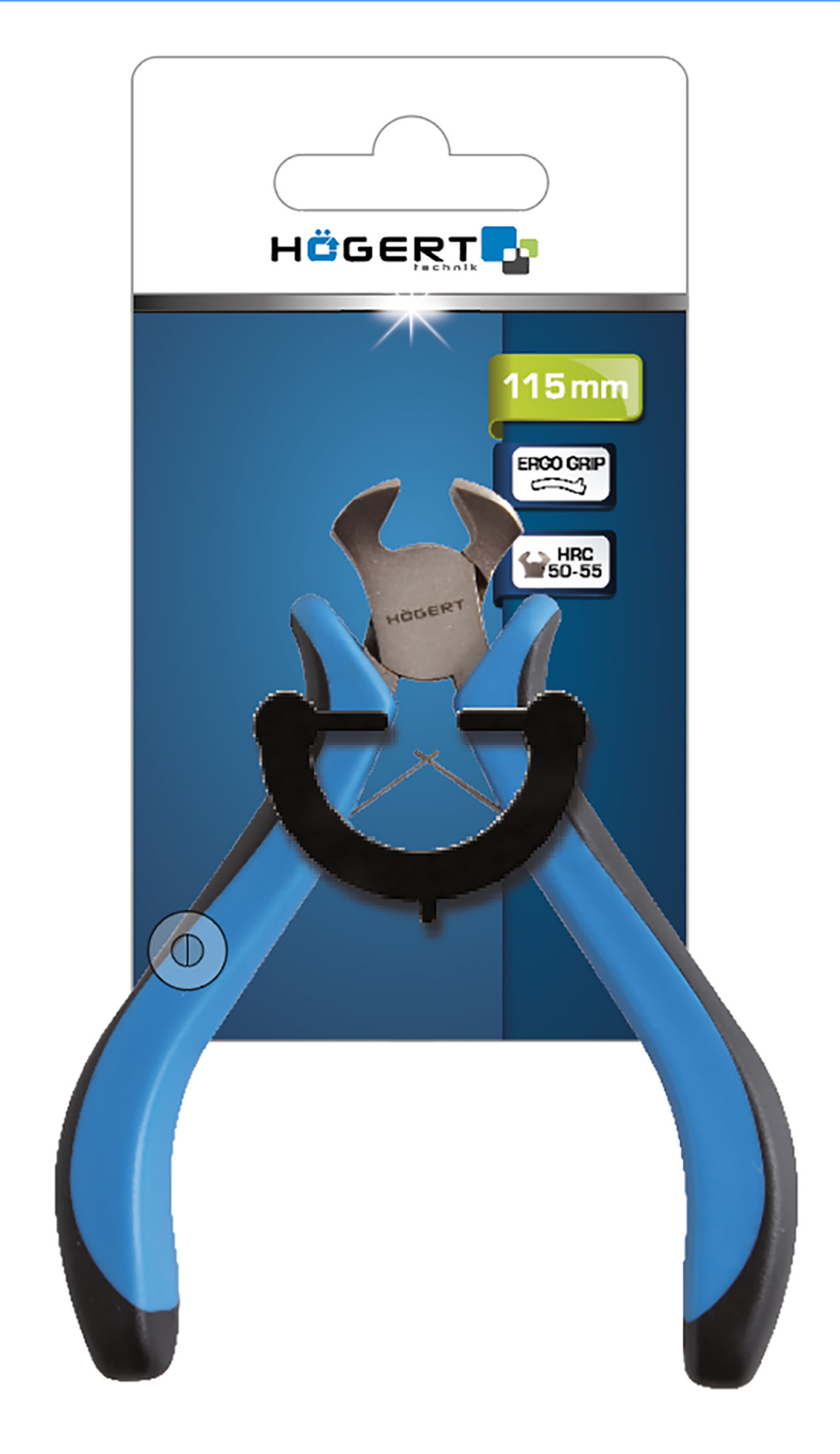 Szczypce precyzyjne czołowe 115 mm