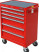 BTD-270061CS Тележка инструм. СИН на колесах 6 ящ.