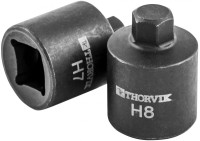 Thorvik ASBS78 Набор насадок торцевых для обслуживания тормозных механизмов 3/8"DR, Н7, Н8, 2 предмета Thorvik ASBS78 Набор насадок торцевых для обслуживания тормозных механизмов 3/8"DR, Н7, Н8, 2 предмета