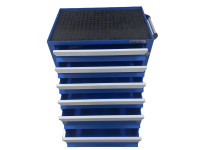 Инструментальная тележка GWT-K6B Great Wolf 6 ящиков, цз, колеса с тормозом, синяя Инструментальная тележка GWT-K6B Great Wolf 6 ящиков, цз, колеса с тормозом, синяя