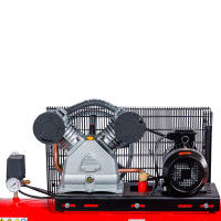 Компрессор ROSSVIK СБ4/Ф-270.LB50, 690 л/мин, 10 бар, ресивер 270 л, 380 В/4 кВт, красный