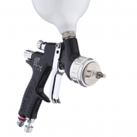 Облегченный краскопульт для базы DeVILBISS GTiPRO Lite с верхним бачком, воздушной головой HV25 (HVLP) Облегченный краскопульт для базы DeVILBISS GTiPRO Lite с верхним бачком, воздушной головой HV25 (HVLP)
