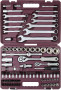 Thorvik TS082 Набор инструмента универсальный 1/4", 1/2"DR, 82 предмета