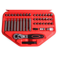 Набор слесарных инструментов с трещоткой