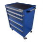 Инструментальная тележка GWT-K5B Great Wolf 5 ящиков, цз, колеса с тормозом, синяя
