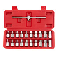 ST095 Набор головок для маслосливных пробок, 21 предметов