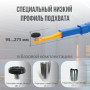 Двухстоечный электрогидравлический подъемник ПГА-4300-Е Красный Серый Синий