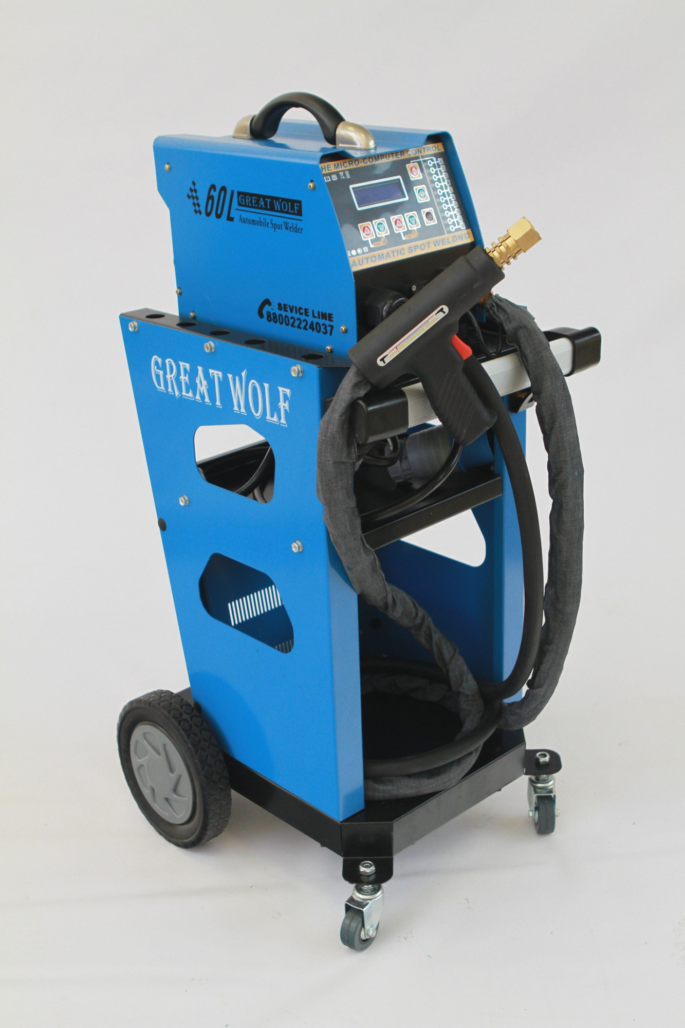 Споттер аппарат точечной сварки GREAT WOLF GW-60L 3500А Споттер аппарат точечной сварки GREAT WOLF GW-60L 3500А