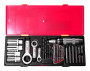 Набор инструментов для демонтажа крепежных элементов с поврежденной резьбой 26 предметов в кейсе JTC